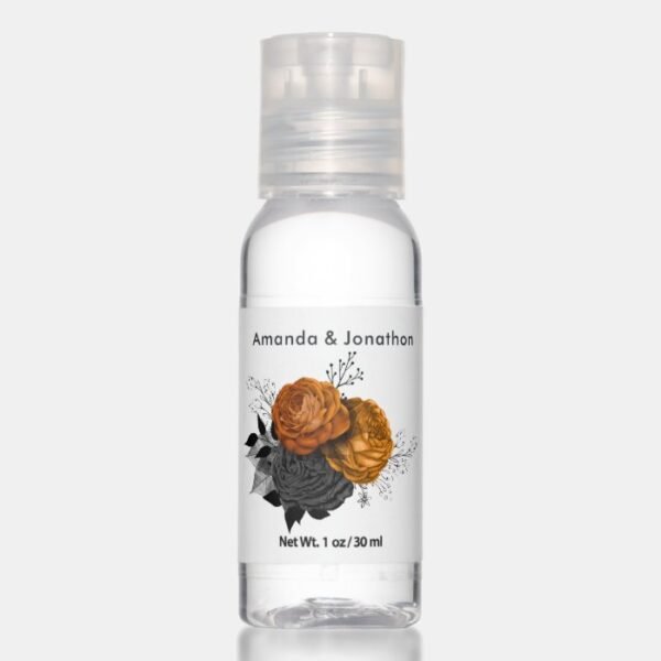 Vintage Gothic Wedding Hand Sanitizer