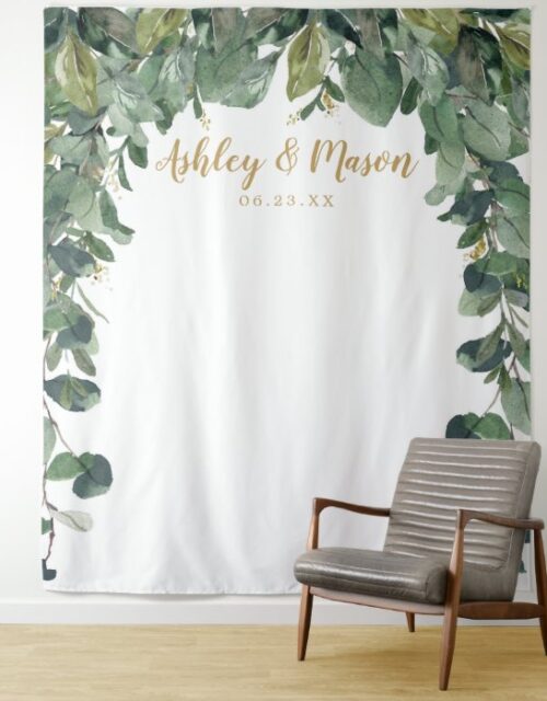 Wedding Backdrop - Eucalyptus - Photo Booth
