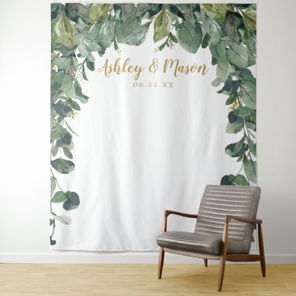 Wedding Backdrop - Eucalyptus - Photo Booth