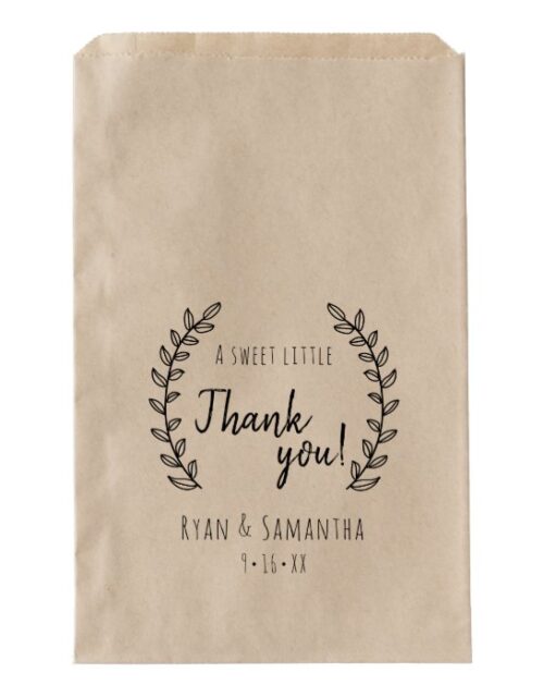 Wedding Favor Bags | A Sweet Little Thank You