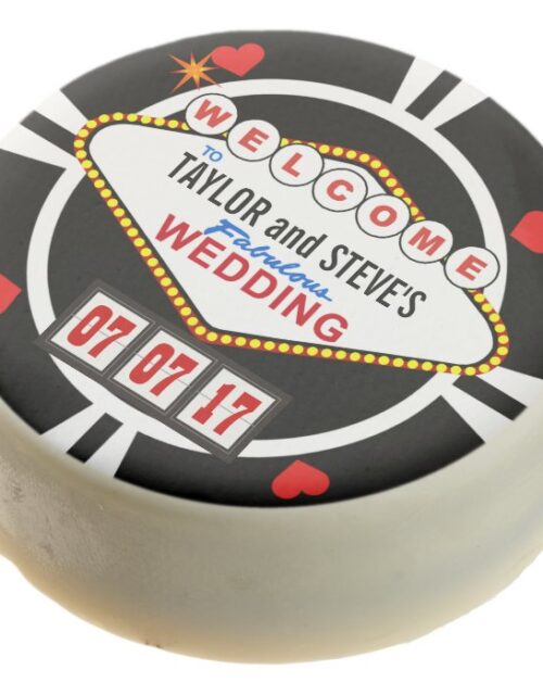 Wedding in Vegas Casino Favor Poker Chip