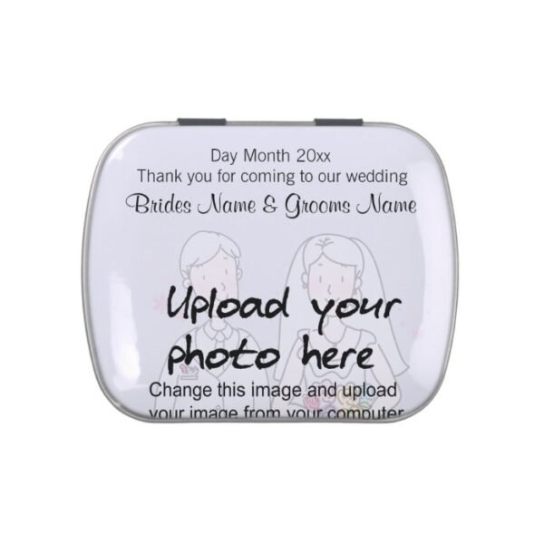 Wedding Souvenirs, Gifts, Giveaways for Guests Jelly Belly Tin