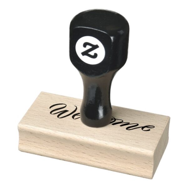 WELCOME craft Personalized rubber stamp