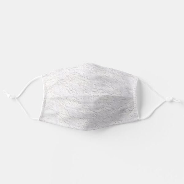 White Lace Adult Cloth Face Mask