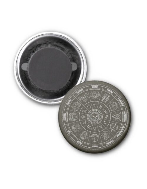 Zodiac Wheel Magnet